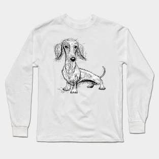 Cute dachshund Long Sleeve T-Shirt